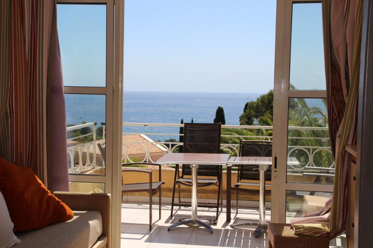 Superbe Appartement Avec Vue Mer Et Piscine แซ็งต์-ราฟาเอล ภายนอก รูปภาพ